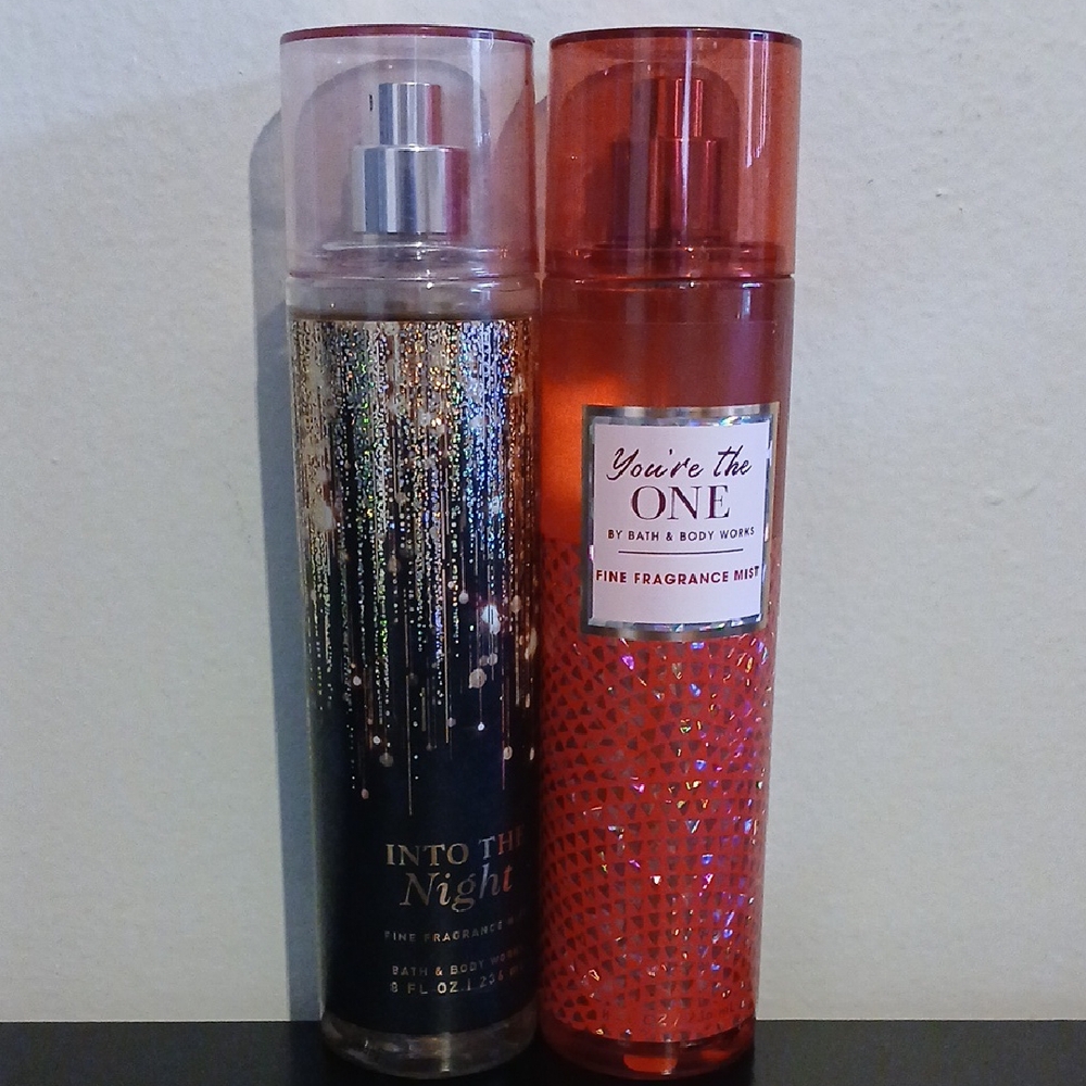 Bath & Body Works Fragrance Mist Set - Black and Red